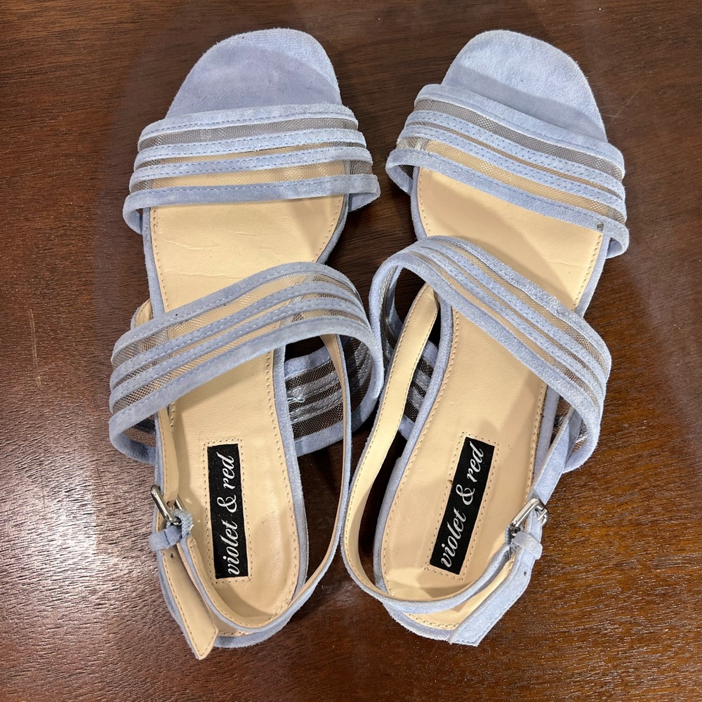 VIOLET & RED SANDAL